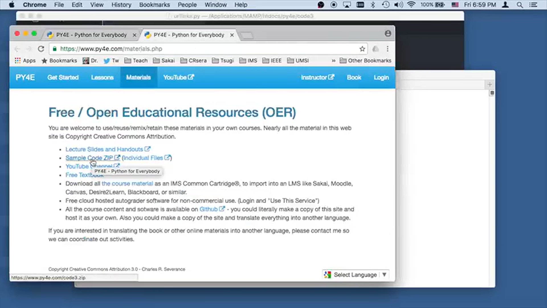 'Video thumbnail for Networked Programs - Code Example: urllinks.py Tutorial - (43) Python for Beginner Series'