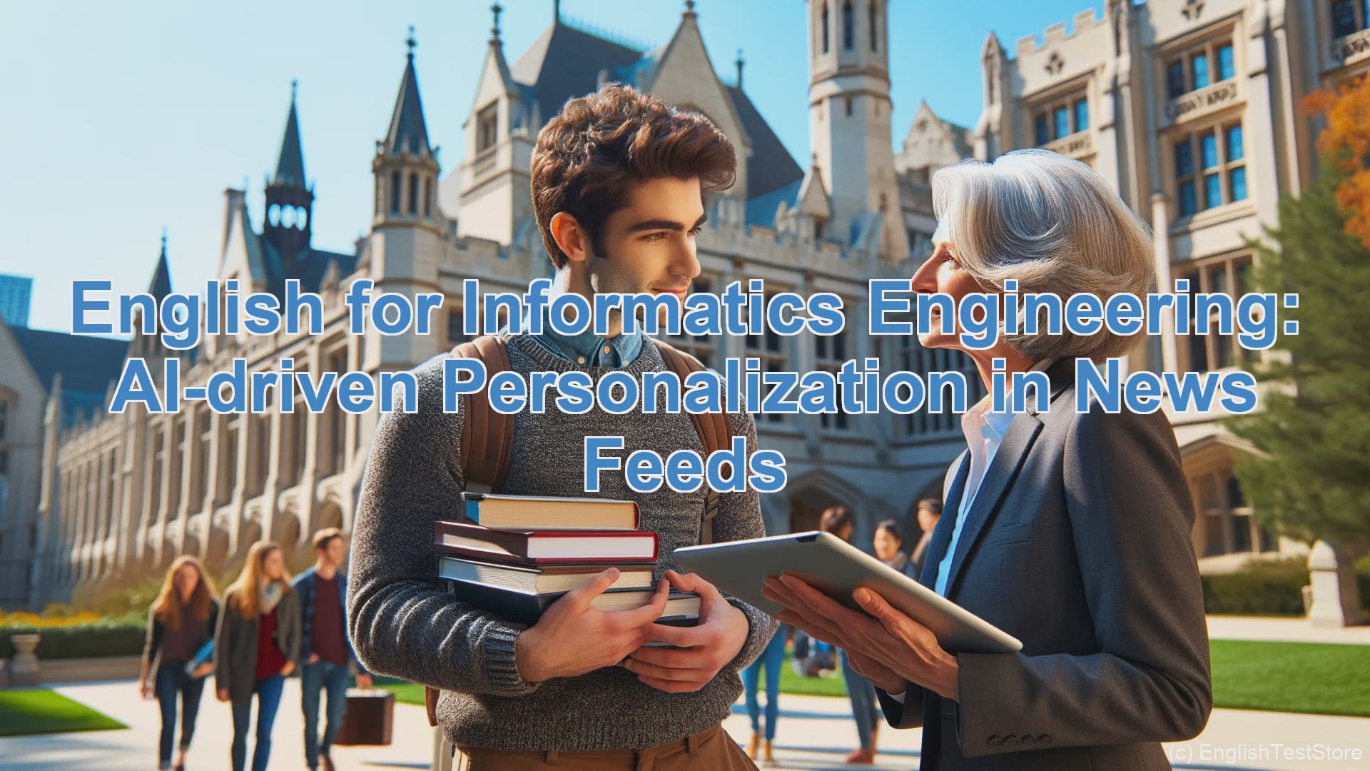 'Video thumbnail for English Conversation for Informatics Engineering: AI-driven Personalization in News Feeds'