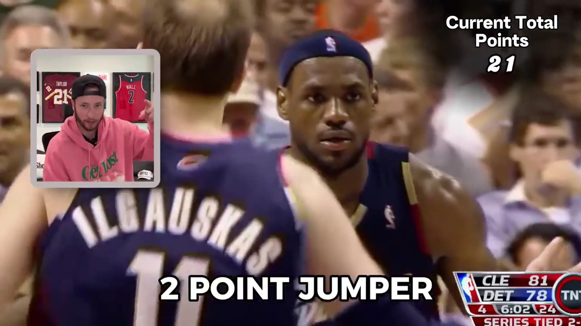'Video thumbnail for Reacting to the Game LeBron Became a Star'