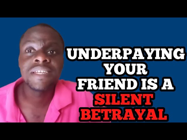 'Video thumbnail for Stop Underpaying Your Friends — The Truth Nobody Talks About'