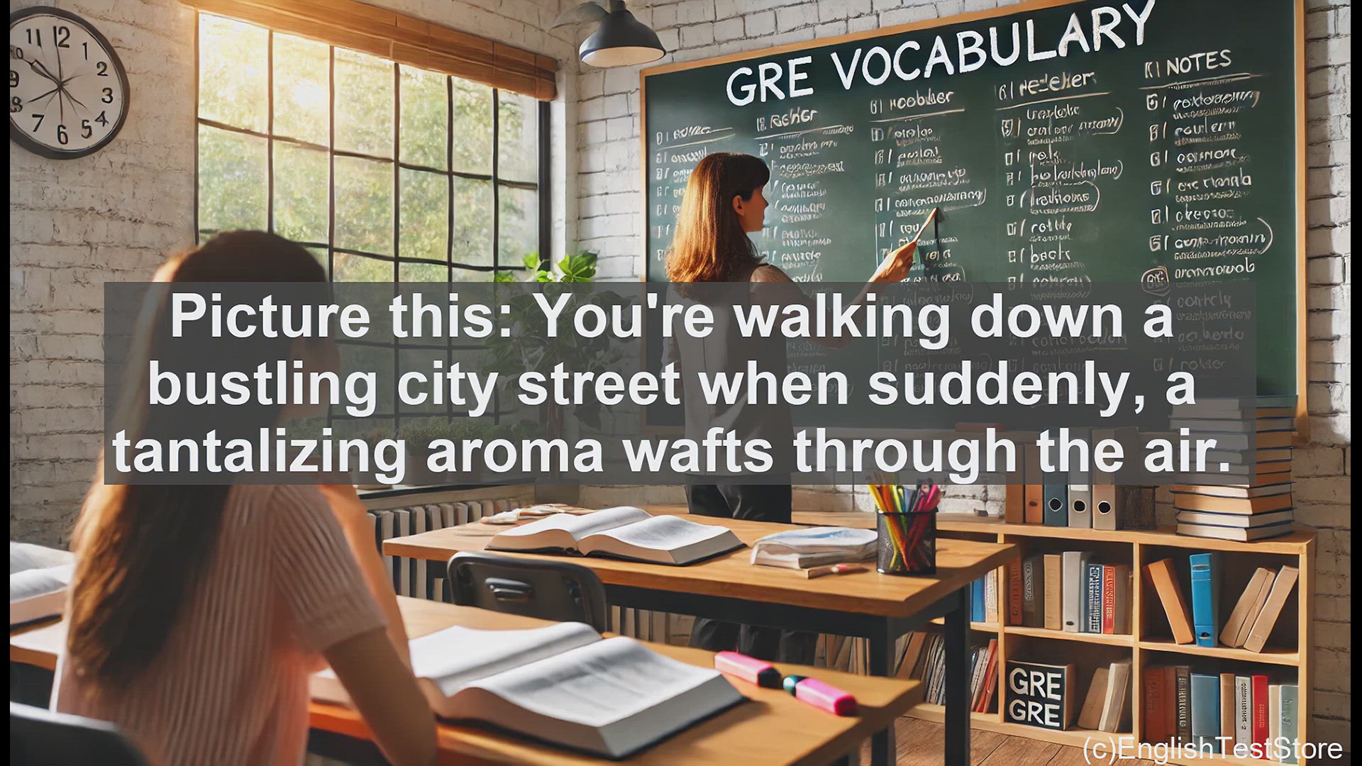 'Video thumbnail for GRE Vocabulary Lesson: The Irresistible Allure of the Unexpected'