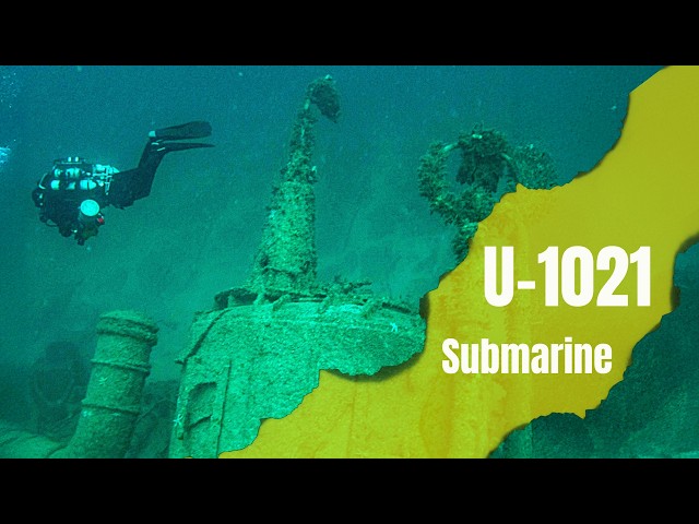 'Video thumbnail for German submarine U-1021 destroyed by deadly minefield'