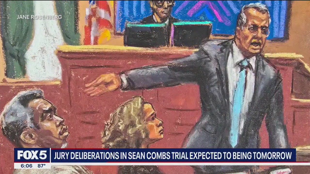 'Video thumbnail for Entering the final phase of the Diddy trial'