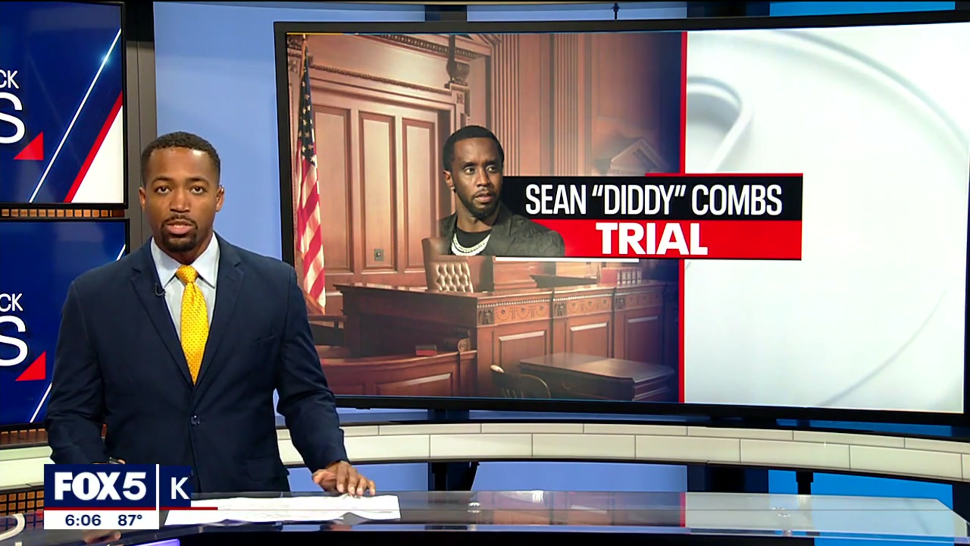 'Video thumbnail for Entering the final phase of the Diddy trial'