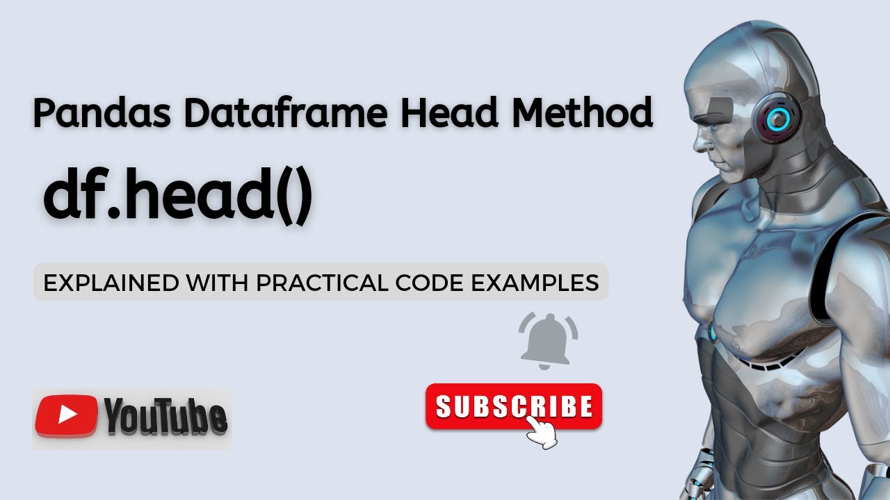 'Video thumbnail for Python Pandas Dataframe Head Method | df.head() | Pandas Dataframe Tutorial'