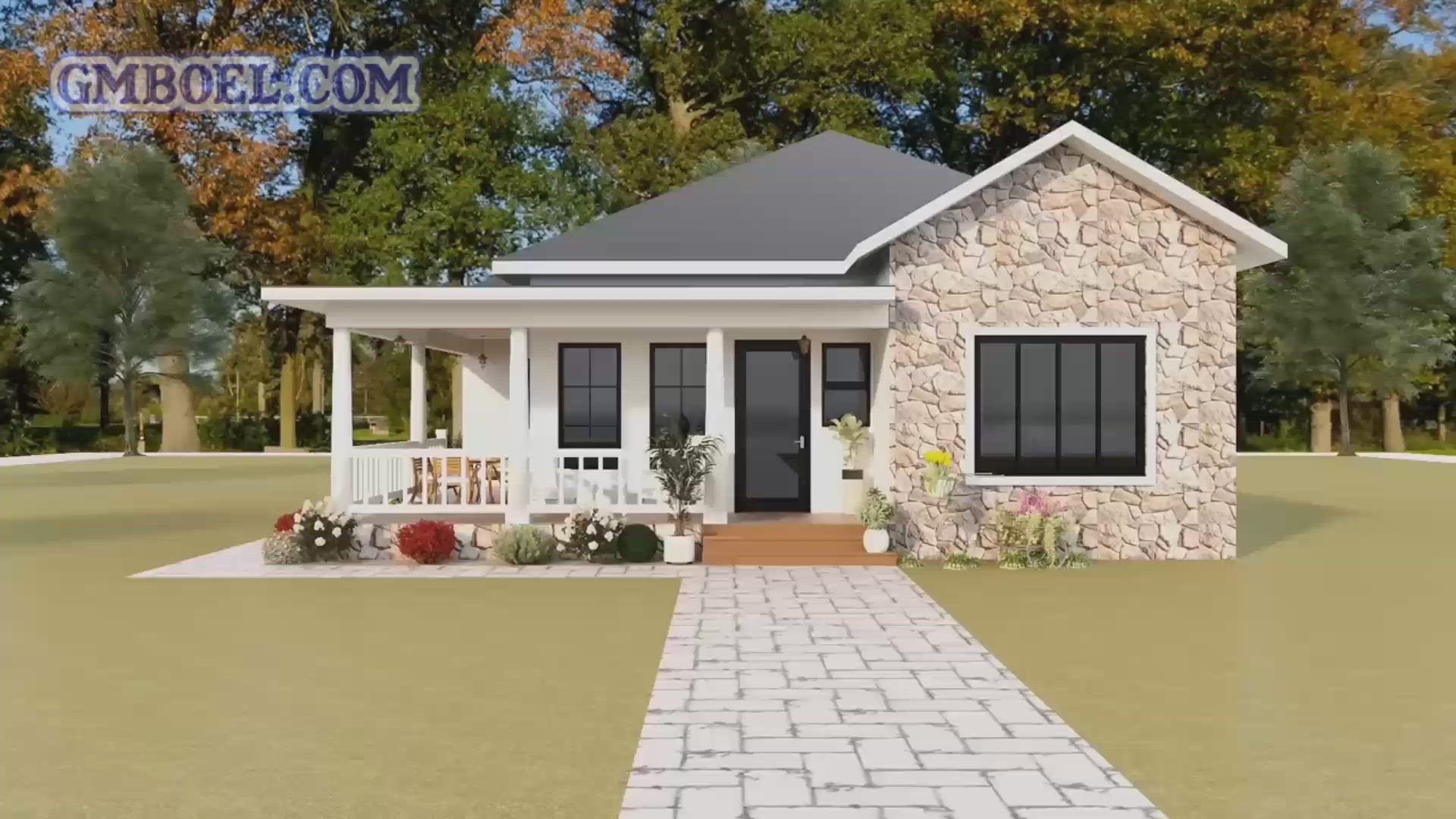 'Video thumbnail for 3 Bedroom House Floor Plans Single Story 11.25m x 15.5m'