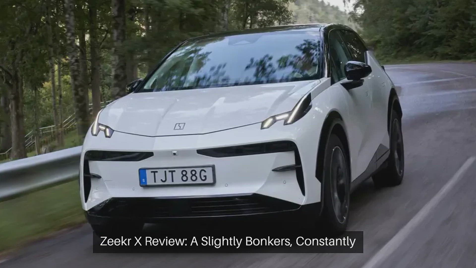 'Video thumbnail for Zeekr X review: a slightly bonkers, constantly bonging family crossover'