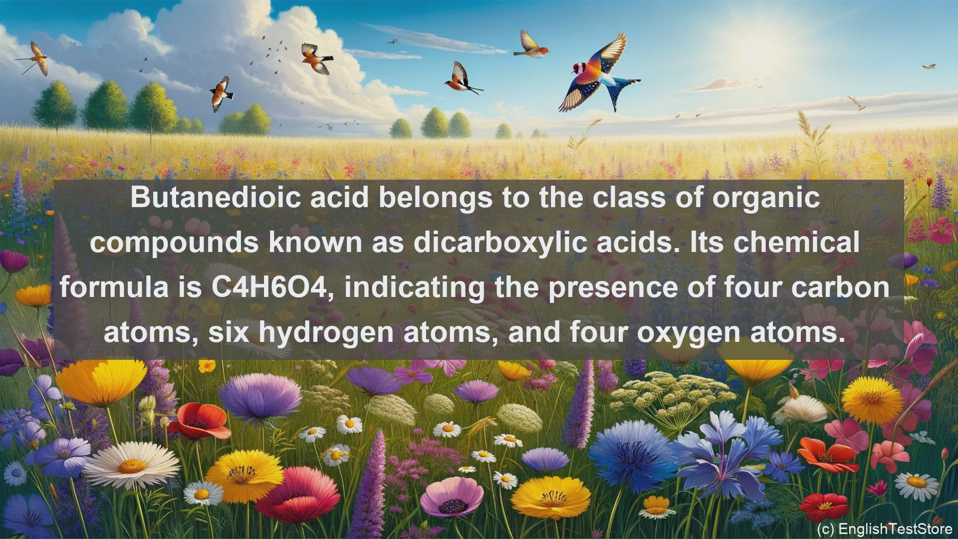 'Video thumbnail for Butanedioic acid in science  definition and examples'
