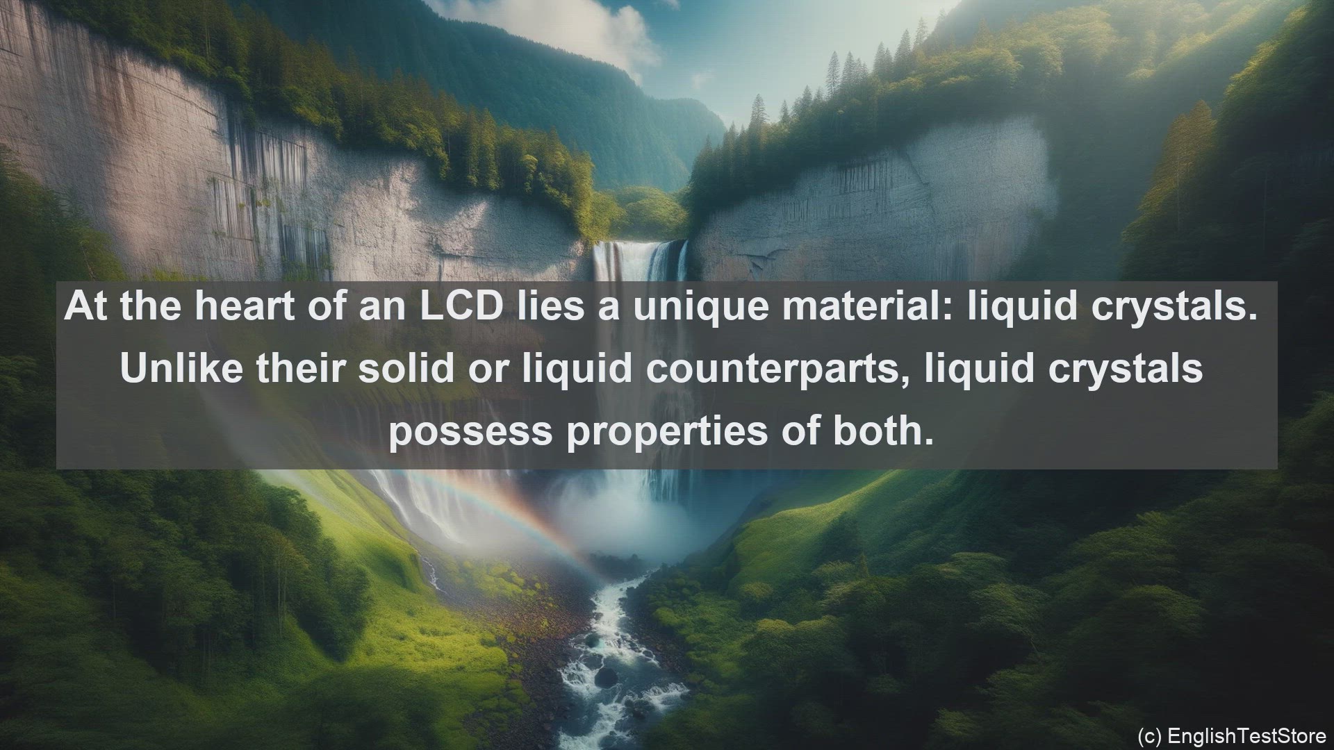 'Video thumbnail for Liquid crystal display in science  definition and examples'