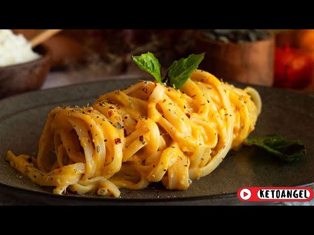 'Video thumbnail for Cauliflower Chickpea Pasta With Garlic Butternut Sauce'