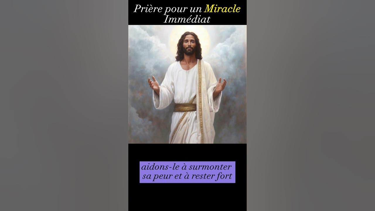 'Video thumbnail for Prière pour un Miracle instantané'
