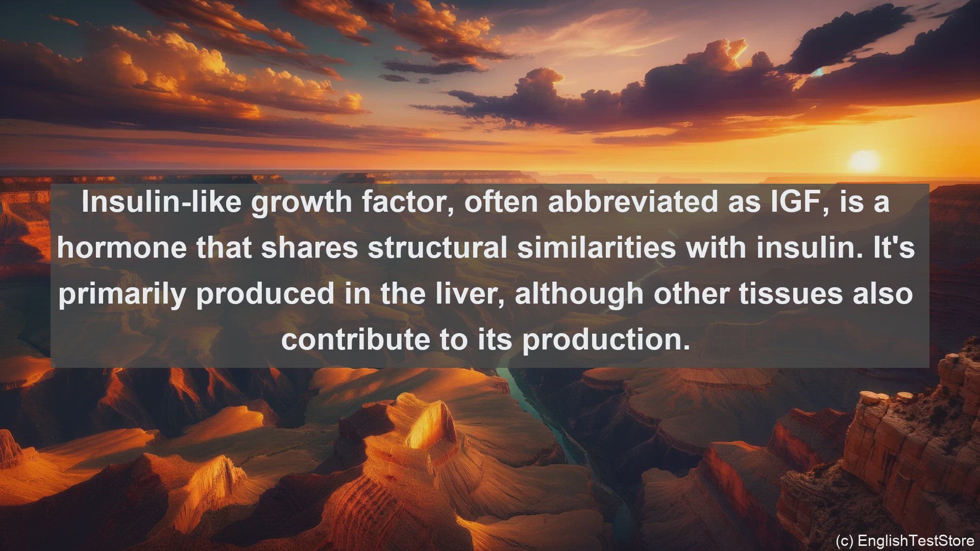 'Video thumbnail for Insulin like growth factor in science  definition and examples'
