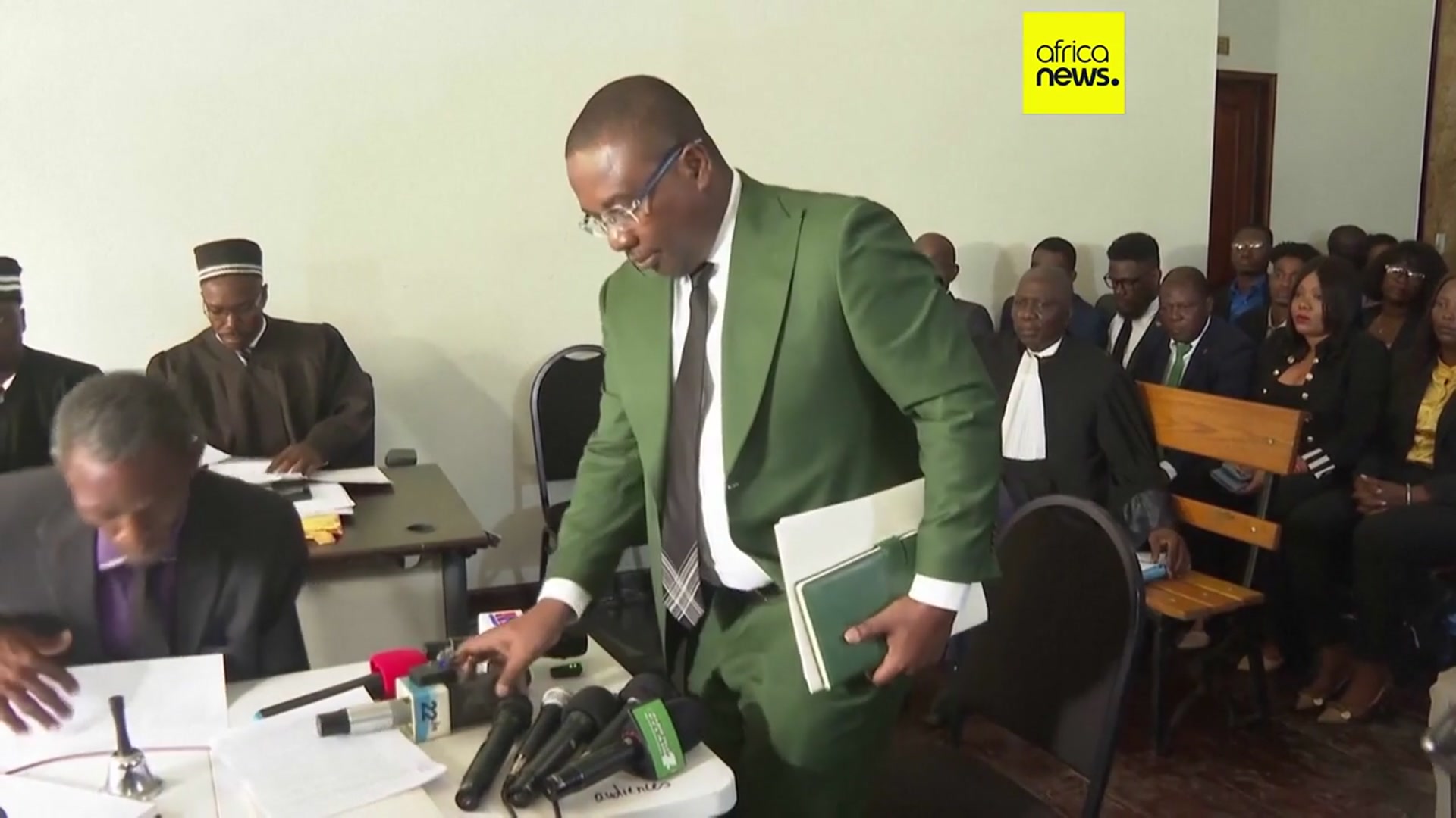 'Video thumbnail for Judges grill former Haitian PM over 2021 assassination of president'
