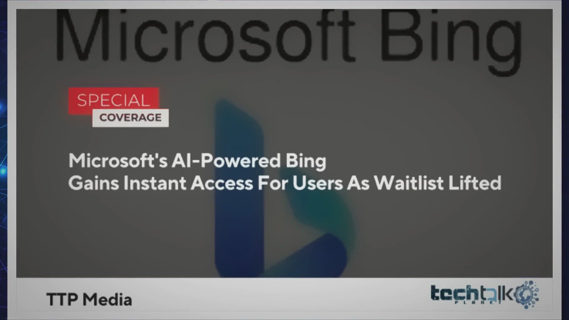 Video thumbnail for Microsoft’s AI-Powered Bing Gains Instant Access For Users As Waitlist Lifted