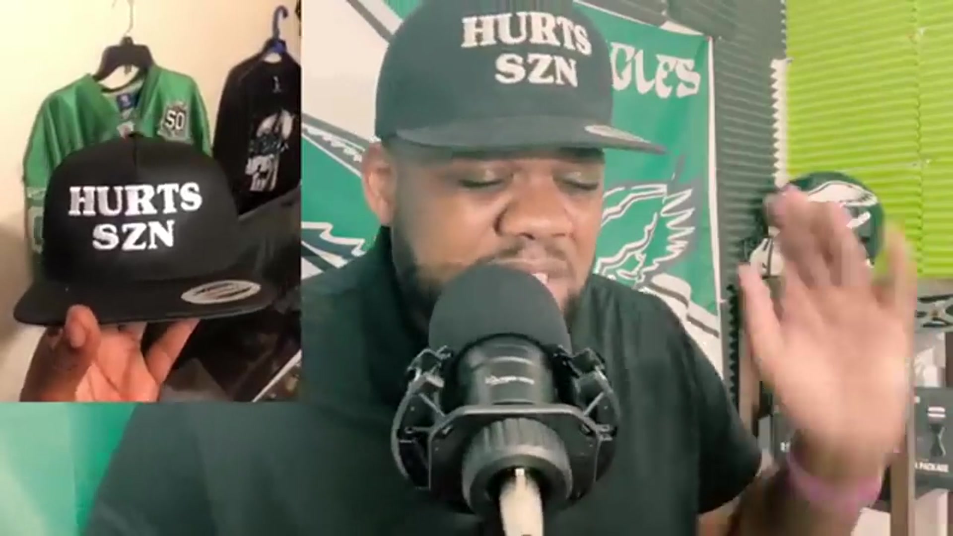 'Video thumbnail for lord brunson: eagles jalen hurts named starter! roster cuts & sixers drama'