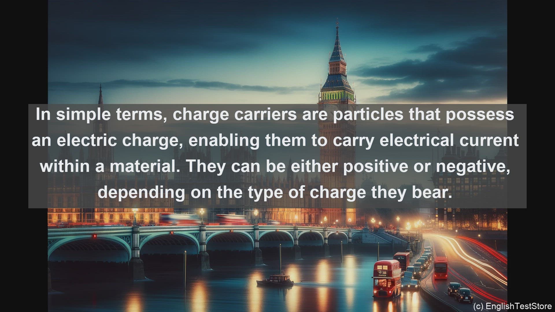 'Video thumbnail for Charge carriers in science  definition and examples'