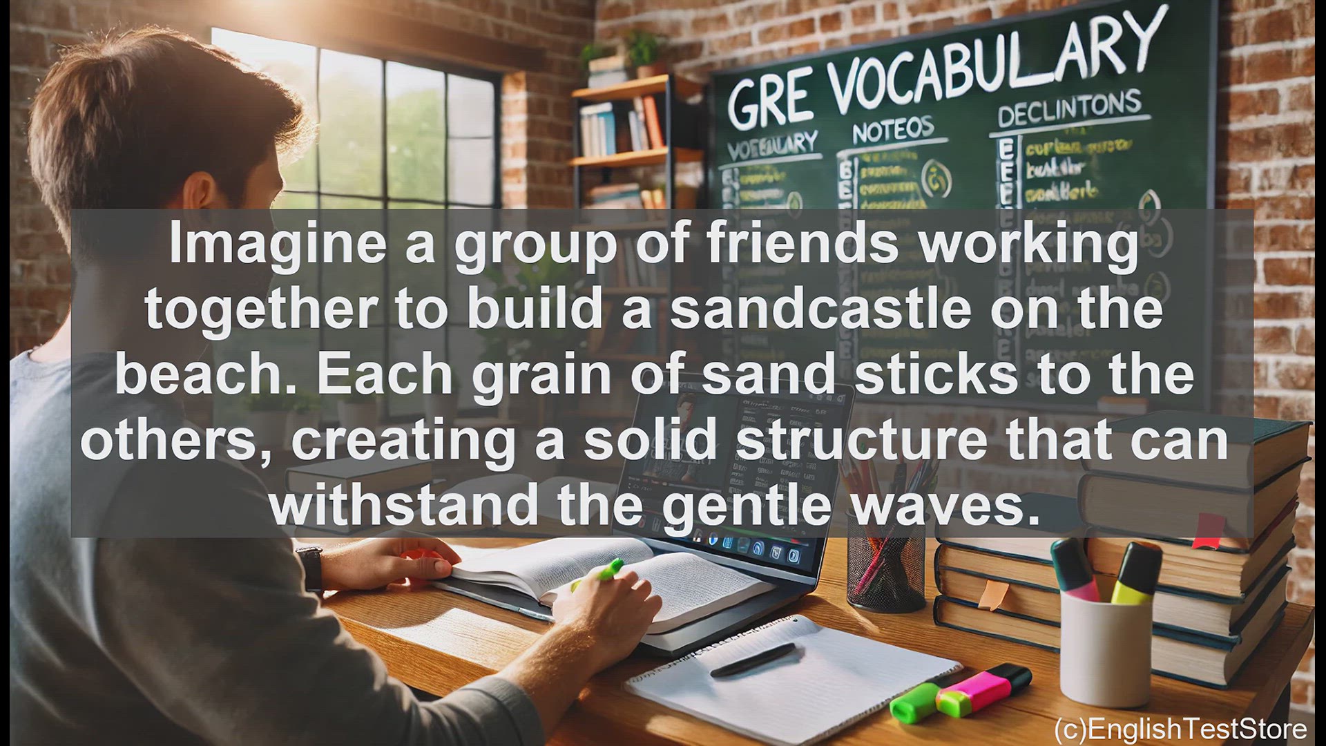 'Video thumbnail for GRE Vocabulary Lesson: Exploring the Power of Cohesion - A Key Concept for the GRE'