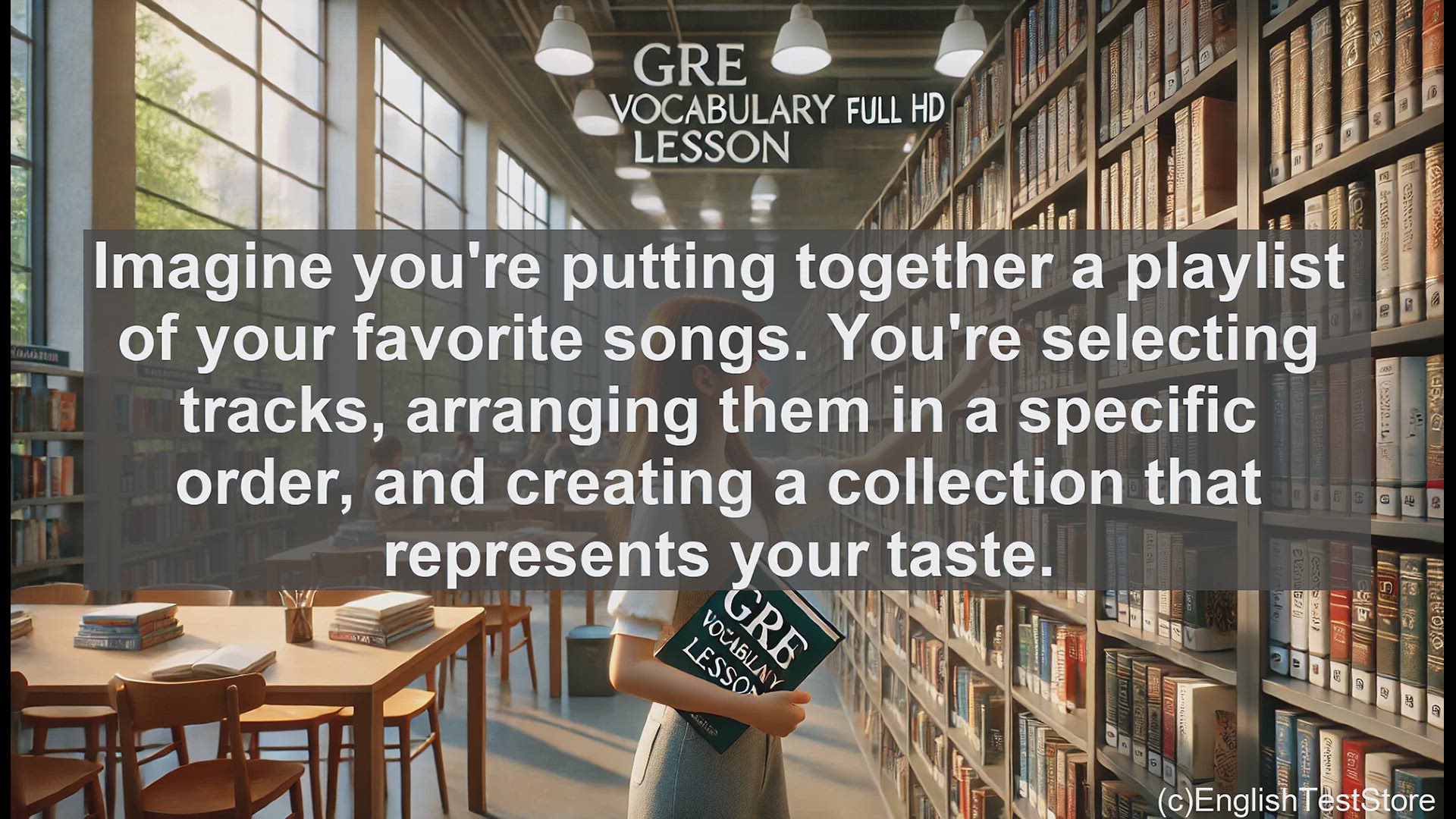 'Video thumbnail for GRE Vocabulary Lesson: Exploring the Word 'Compilation''