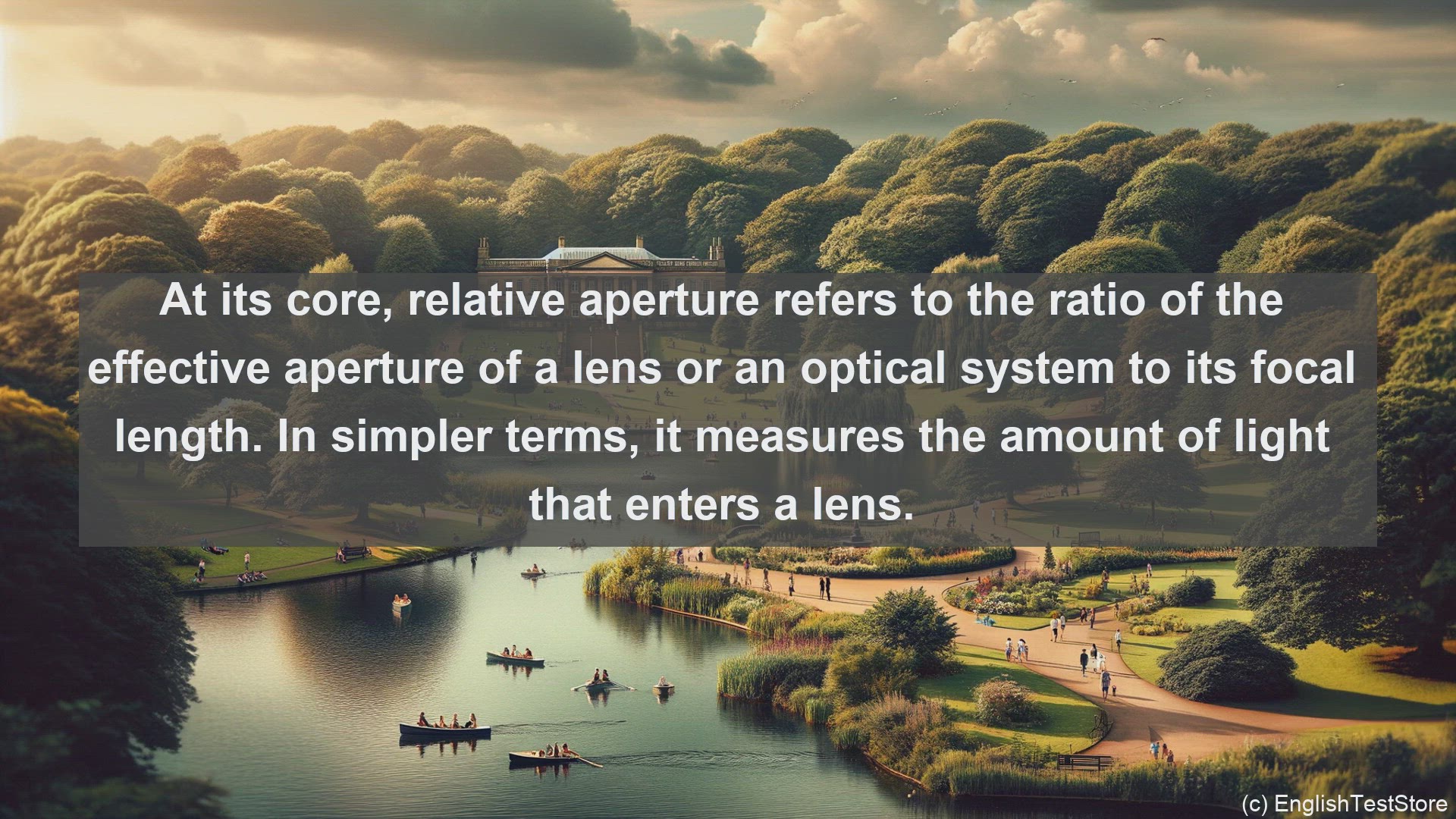'Video thumbnail for Relative aperture in science  definition and examples'