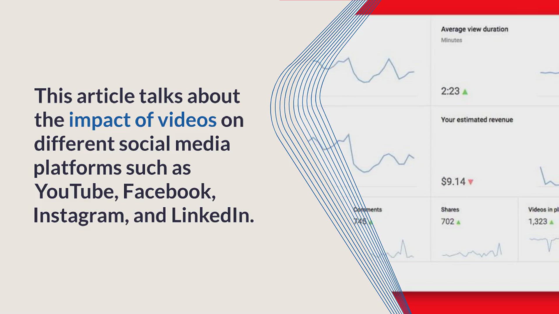 'Video thumbnail for Impact of Video Content Creation On Social Media Platforms'