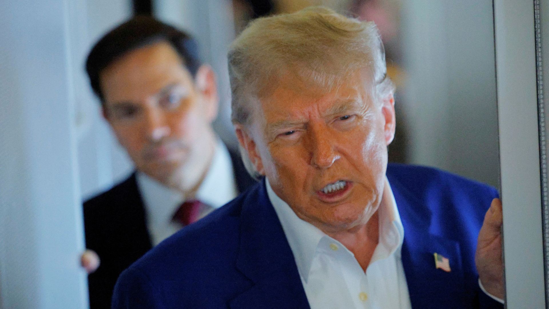 'Video thumbnail for Trump claims credit for stopping Israel's war with Iran, destroying its nuclear facilities'