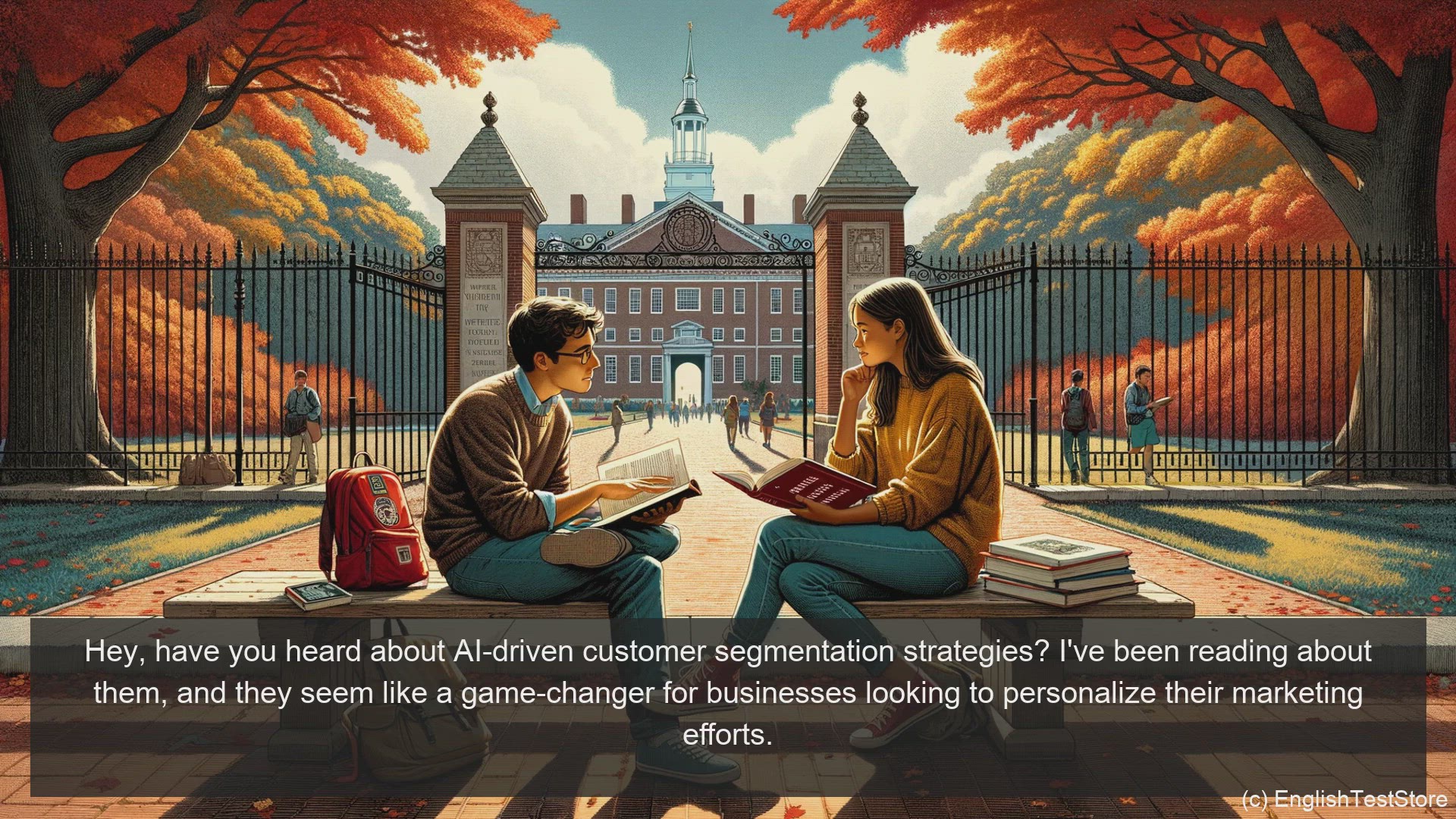 'Video thumbnail for English Conversation for Informatics Engineering: AI-driven Customer Segmentation Strategies'