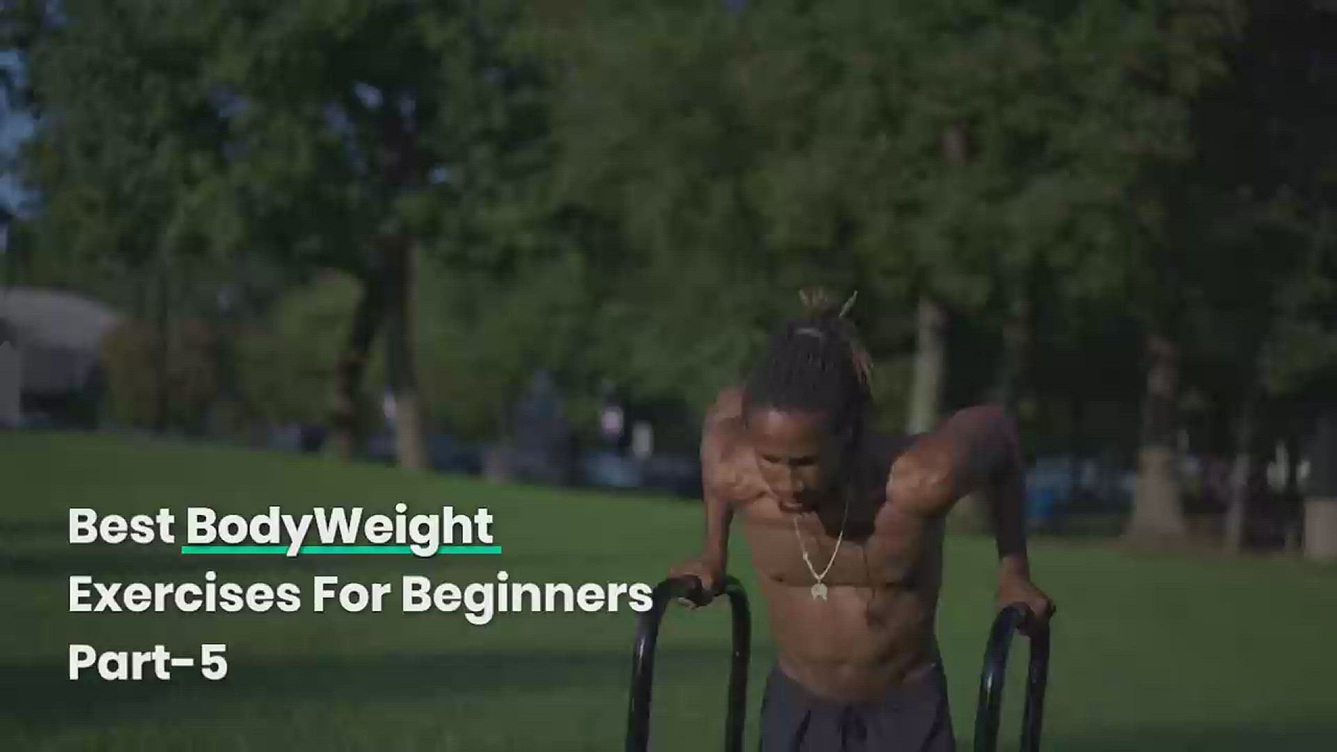 'Video thumbnail for Best bodyweight exercises for beginners | Part 5'