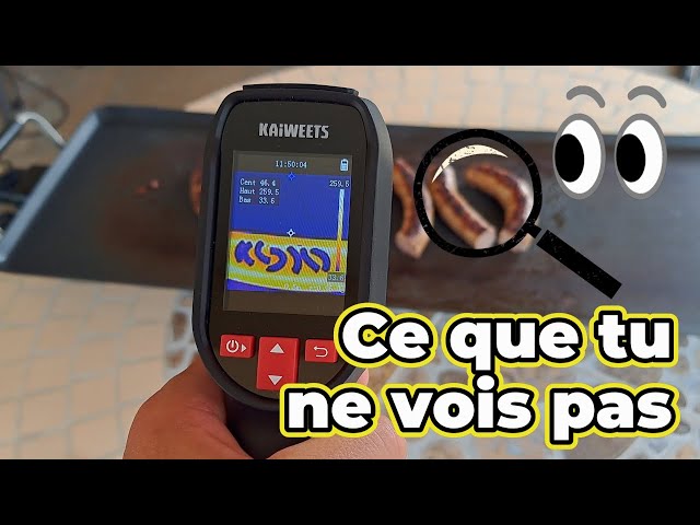 Video thumbnail for Test caméra thermique KAIWEETS KTI-200 🔥 | Débutant ? Découvre son utilité en bricolage et maison !