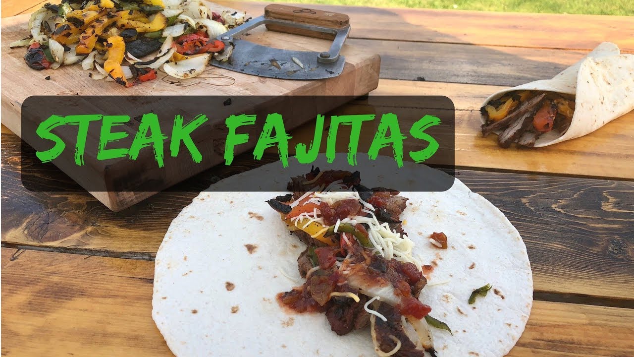 Grilled Steak Fajitas - Mexican Style with Grilled Veggies