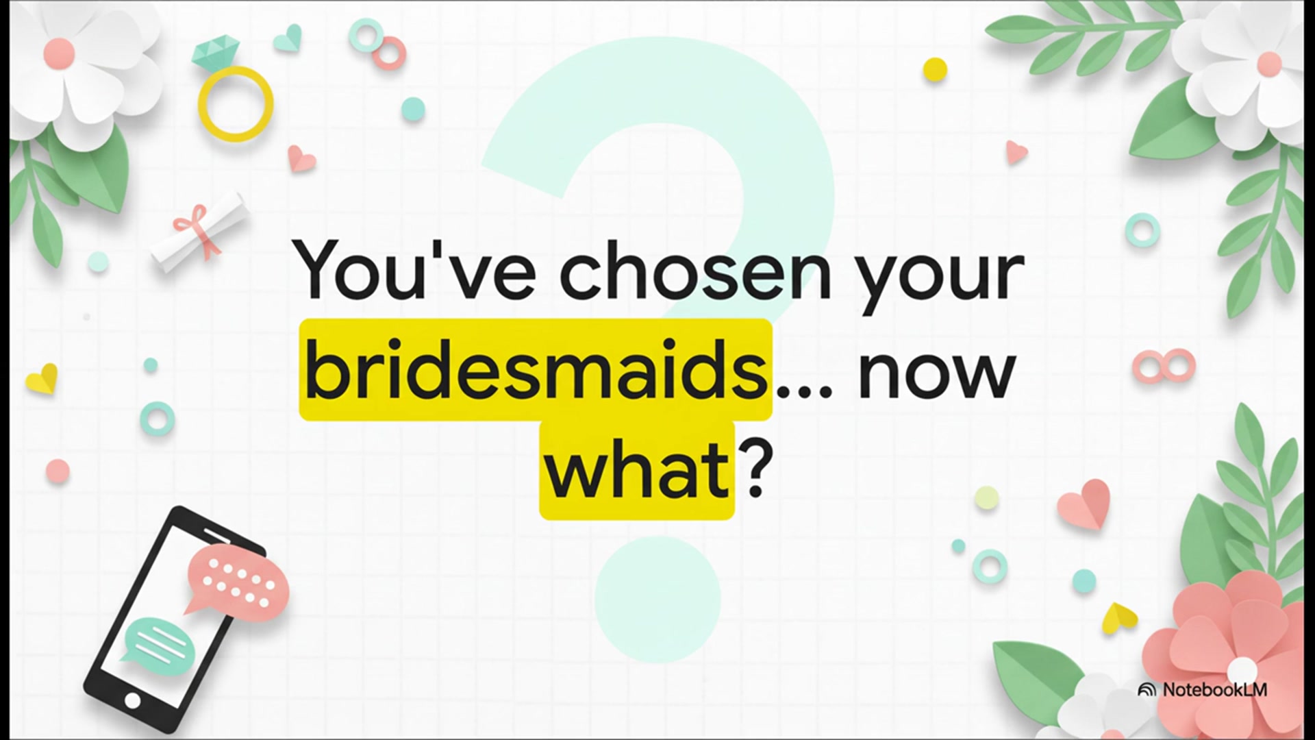 Video thumbnail for FUN Bridesmaid Group Chat Names: Creative, Funny, & Pop Culture Ideas for Your Bridal Squad!