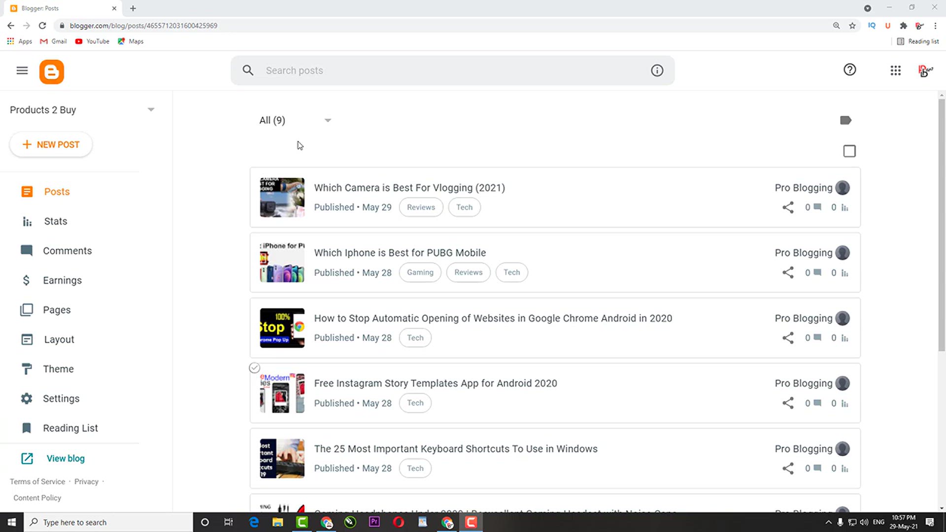 'Video thumbnail for How to Customize Blogger Template For FREE __ Best Free Theme For Blogger (Part #5)'