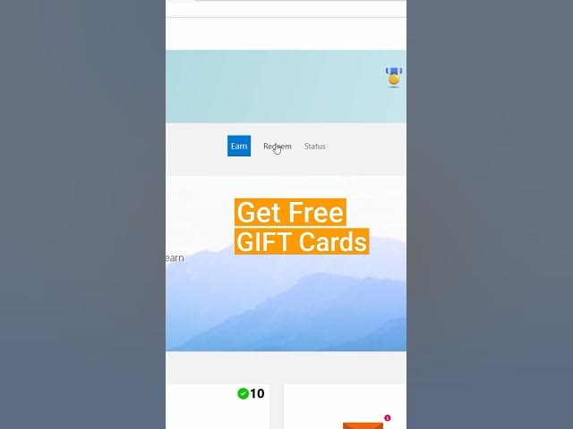Video thumbnail for Get Free Gift Cards without doing anything extra #shorts