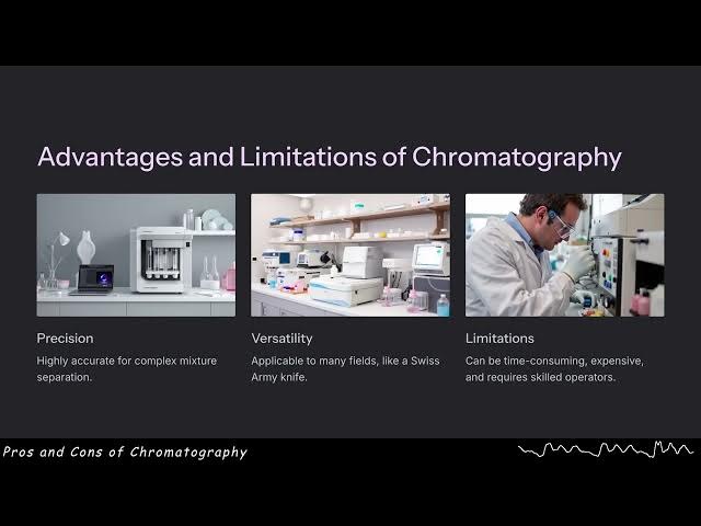 Video thumbnail for Pros and Cons of Chromatography - GL Explains