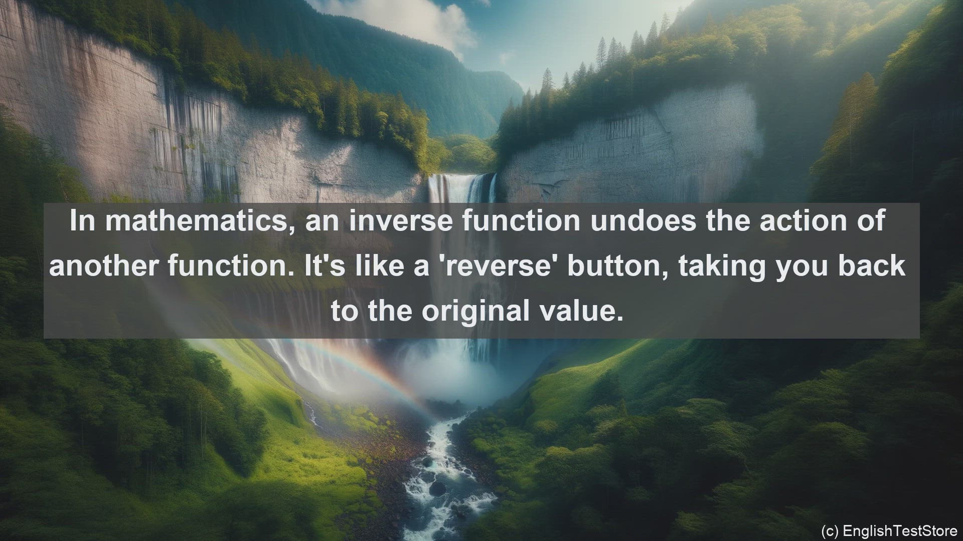 'Video thumbnail for Inverse functions in science  definition and examples'