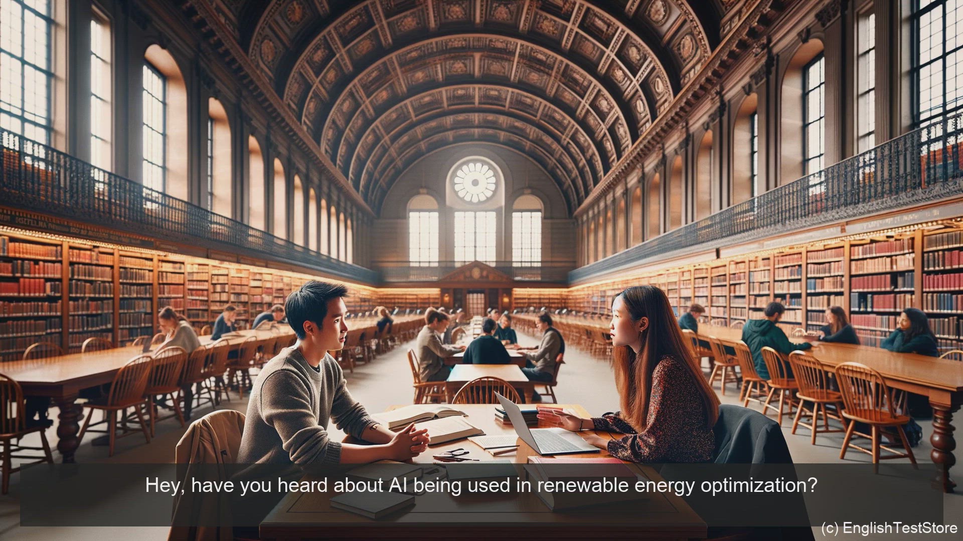 'Video thumbnail for English Conversation for Informatics Engineering: AI in Renewable Energy Optimization'