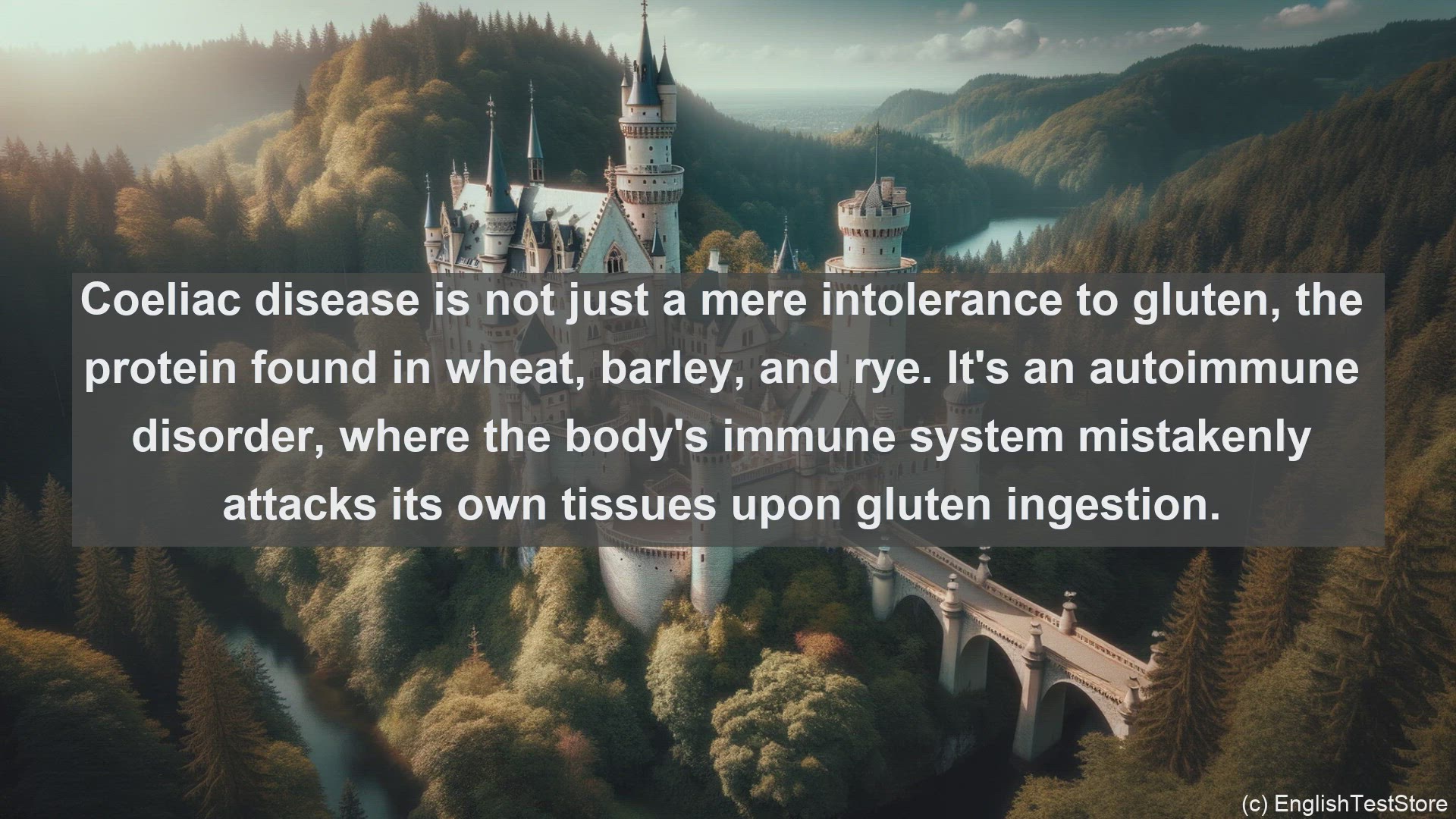 'Video thumbnail for Coeliac disease in science  definition and examples'