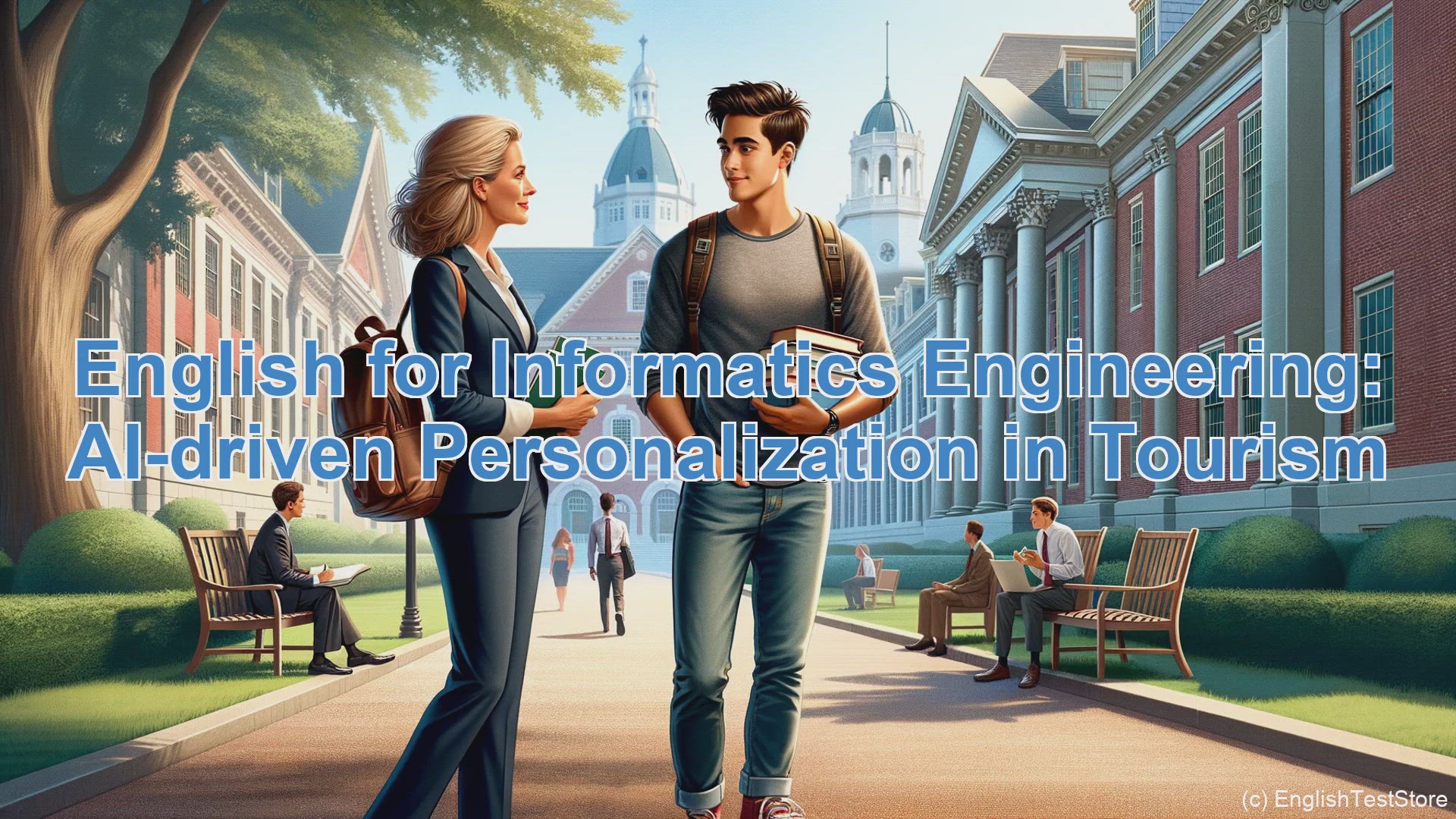 'Video thumbnail for English Conversation for Informatics Engineering: AI-driven Personalization in Tourism'