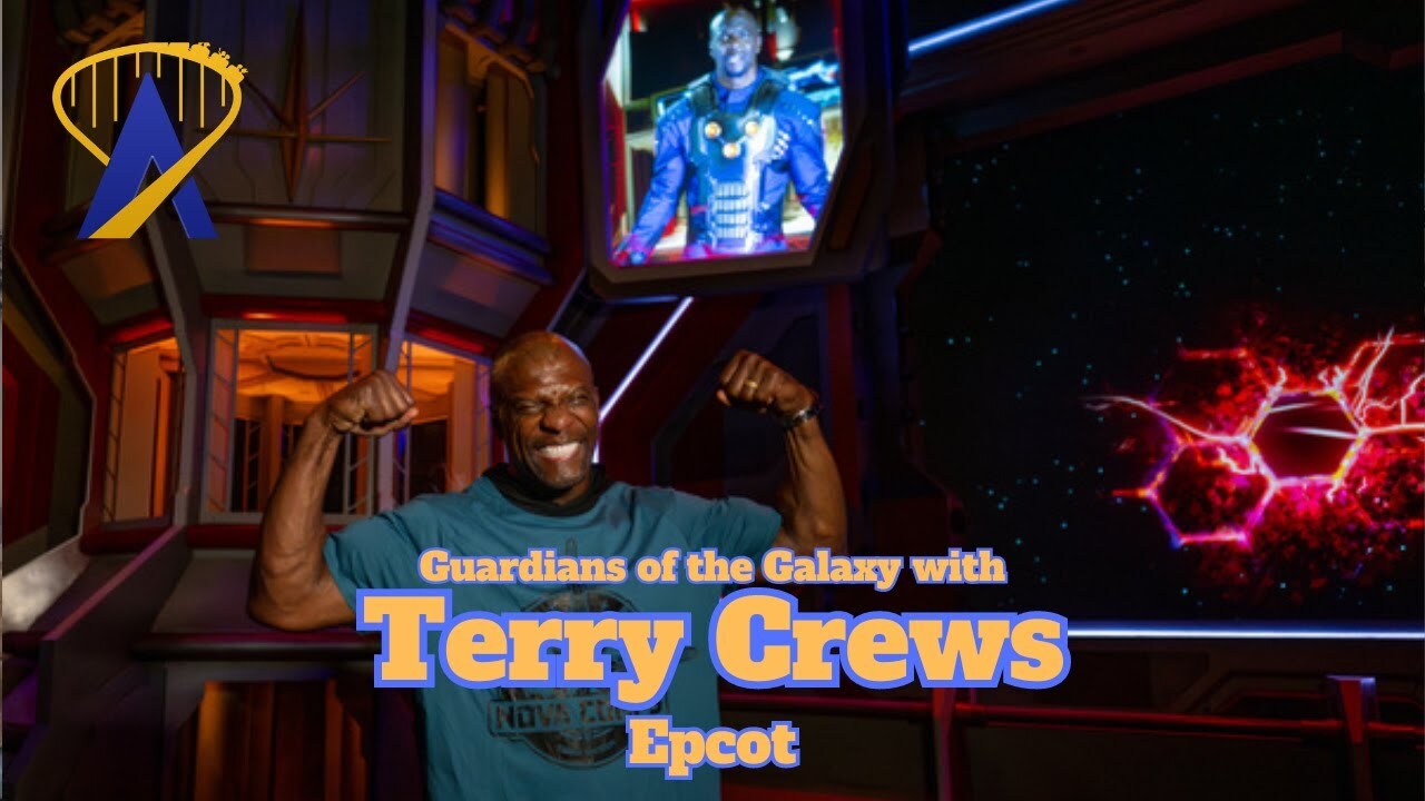 'Video thumbnail for Terry Crews Experiences Guardians of the Galaxy Cosmic Rewind at Epcot'