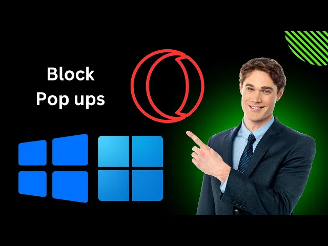 'Video thumbnail for How to Block Pop ups on Opera GX in Windows 11 or10 | GearUpWindows Tutorial'