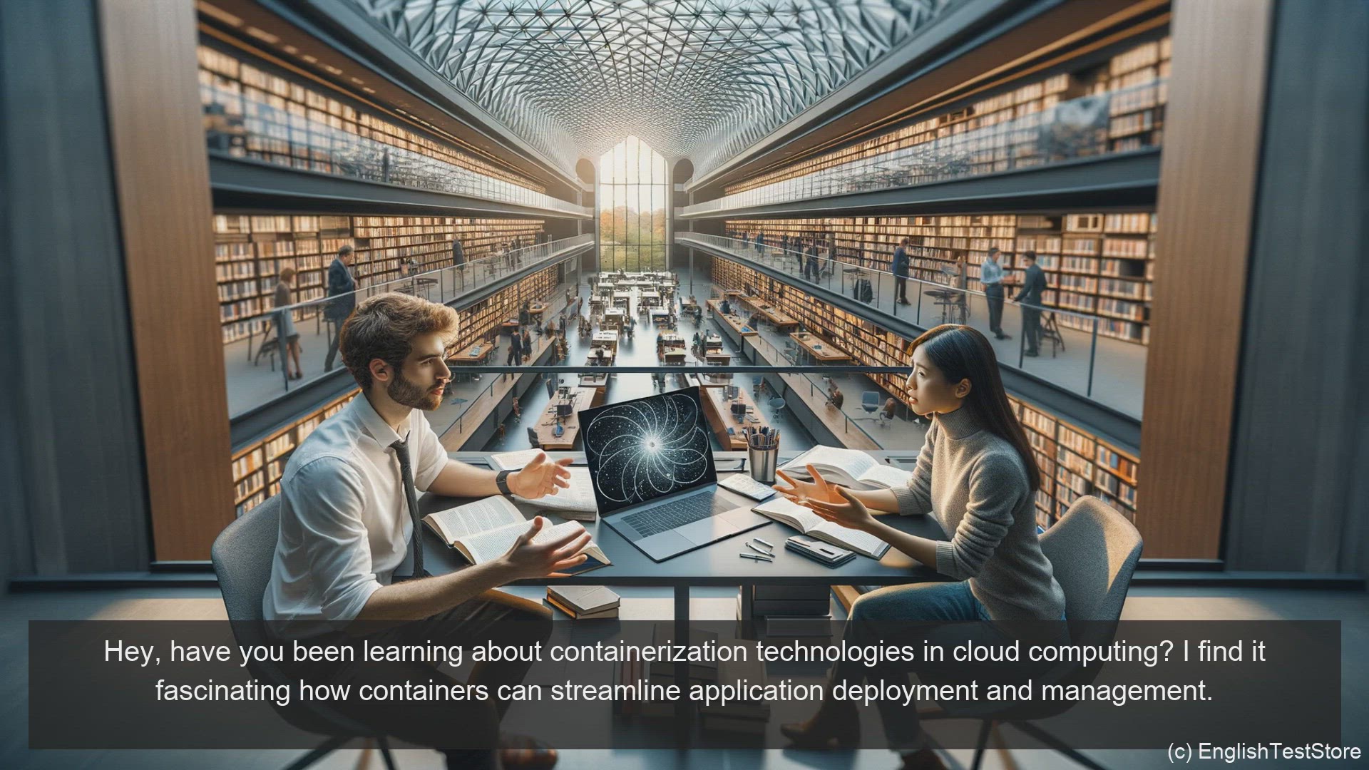 'Video thumbnail for English Conversation for Informatics Engineering: Cloud Computing Containerization Technologies'