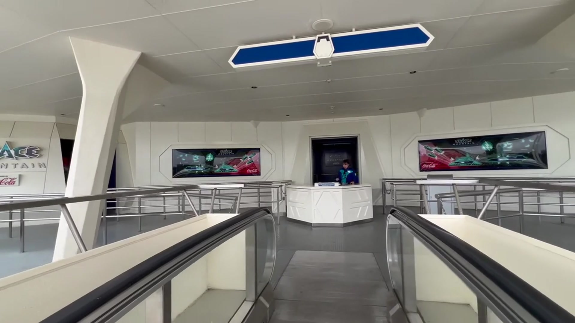 'Video thumbnail for Space Mountain's Final Closing and Full Queue Tour at Tokyo Disneyland'