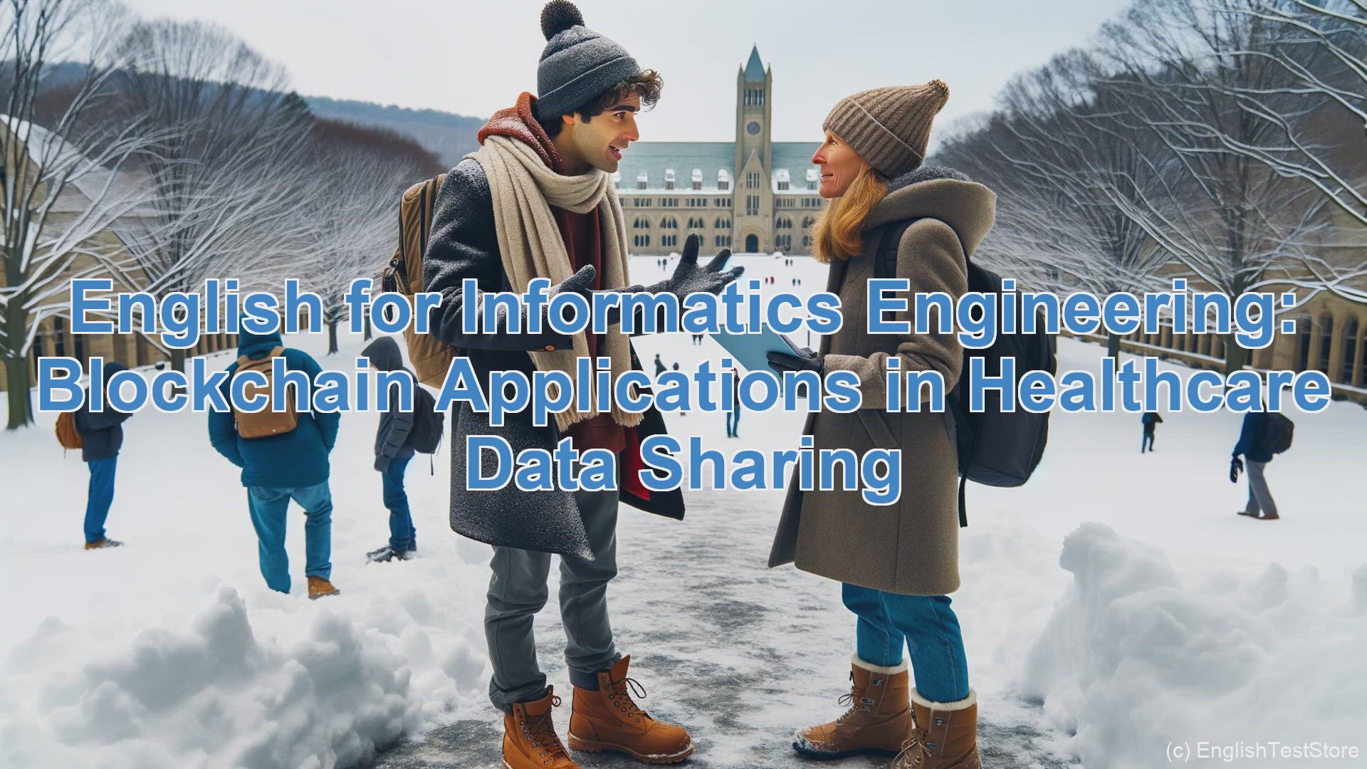 'Video thumbnail for English Conversation for Informatics Engineering: Blockchain Applications in Healthcare Data Sharing'