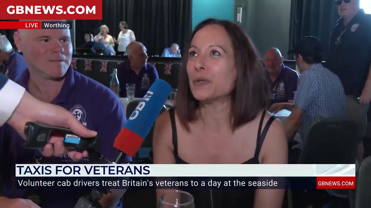 'Video thumbnail for WATCH: GB News joins overjoyed veterans at annual taxi charity event'