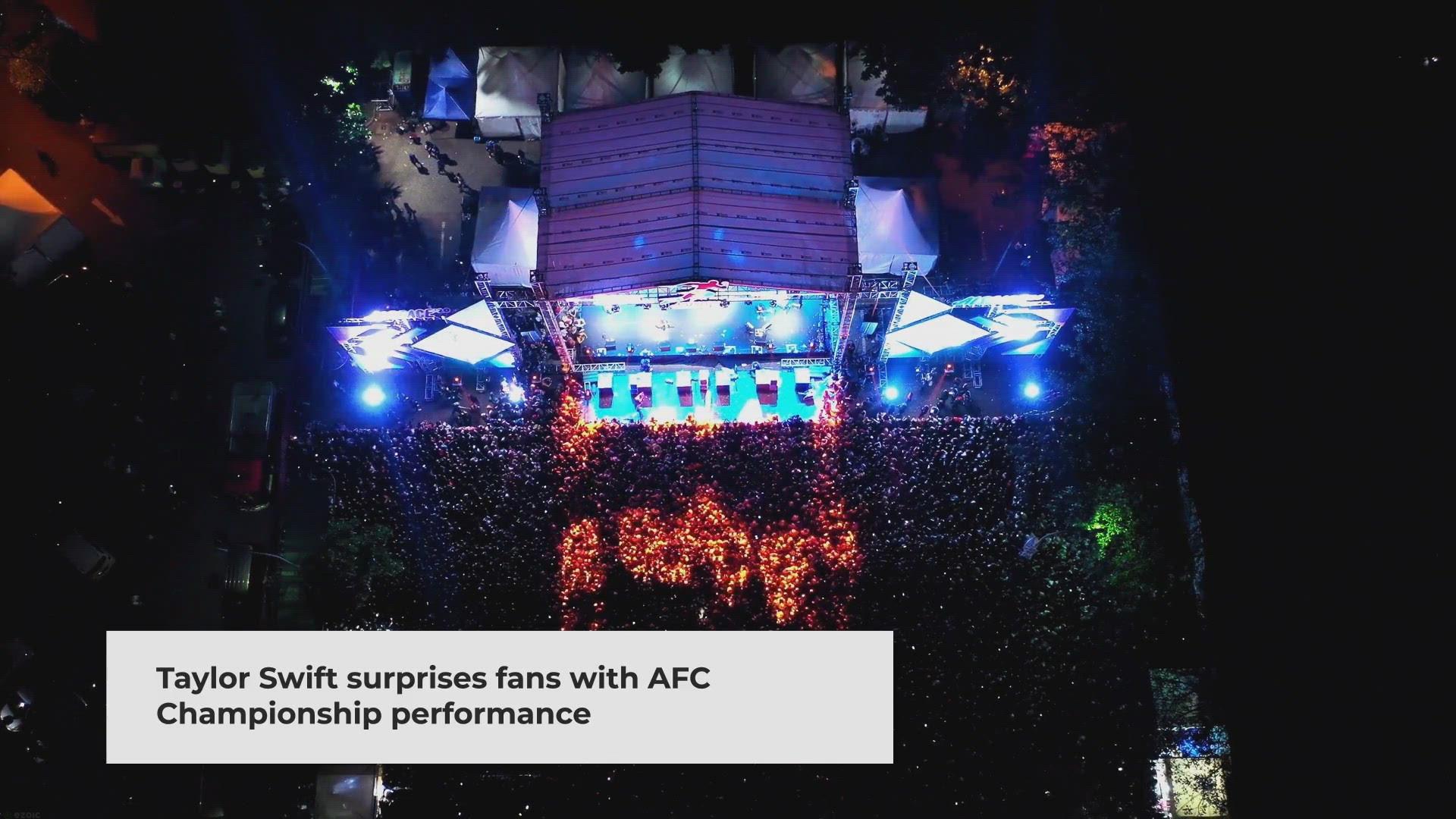 Video thumbnail for Taylor Swift's AFC Championship Performance: A Memorable Moment in Football History