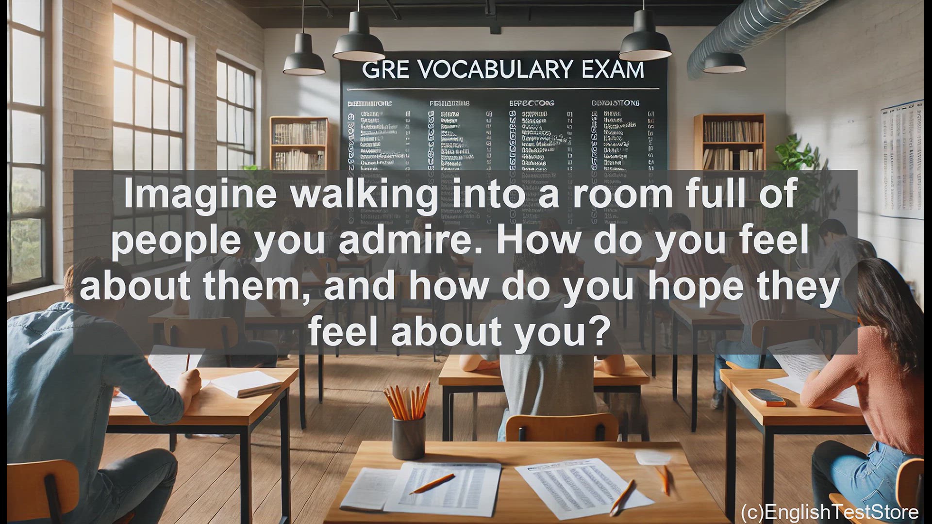 'Video thumbnail for GRE Vocabulary Lesson: The Power of Esteem - Respect, Admiration, and Valuing Others'
