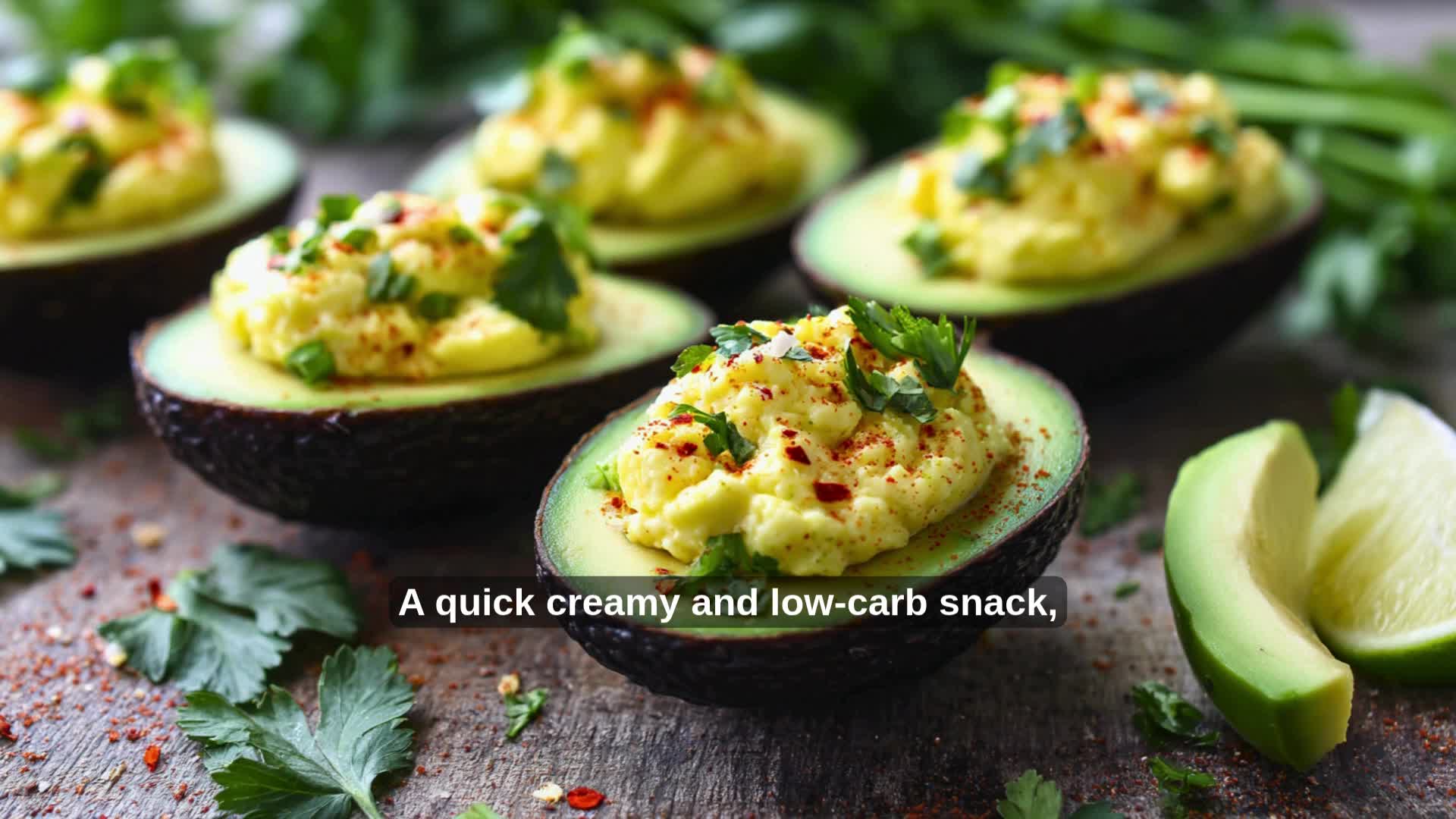 Video thumbnail for Egg Salad-Stuffed Avocados | Easy Low-Carb Keto Snack or Lunch!