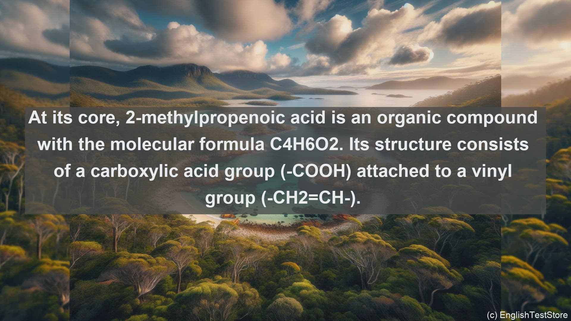 'Video thumbnail for 2 methylpropenoic acid in science  definition and examples'
