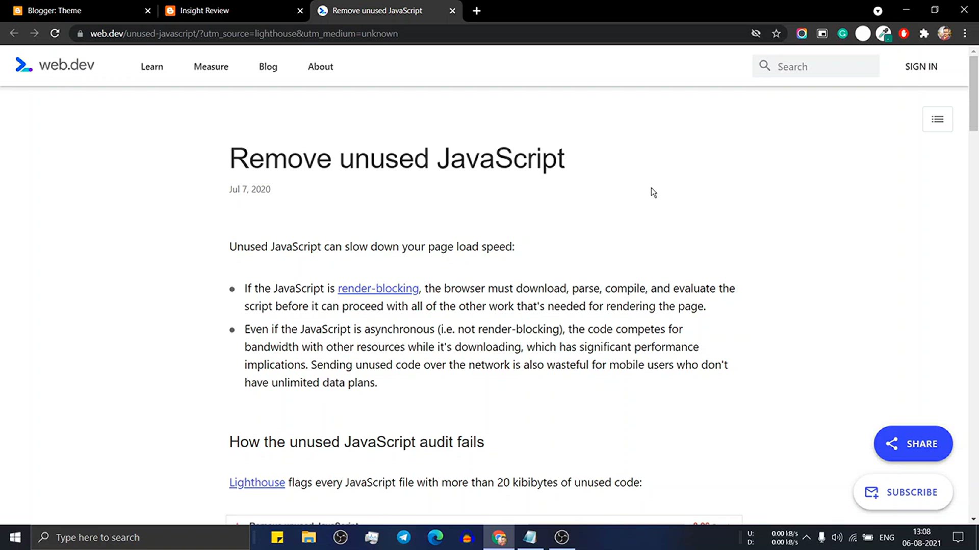 'Video thumbnail for How to Fix Reduce Unused JavaScript Error in Blogger _ Fix Default JavaScript [ Widgets.js ]'