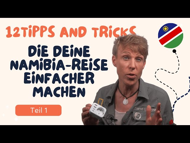 Video thumbnail for 👍12 Dinge, die deine Selbstfahrer-Safari einfacher machen - Infos für Namibia, Botswana (Teil 1) 🇳🇦