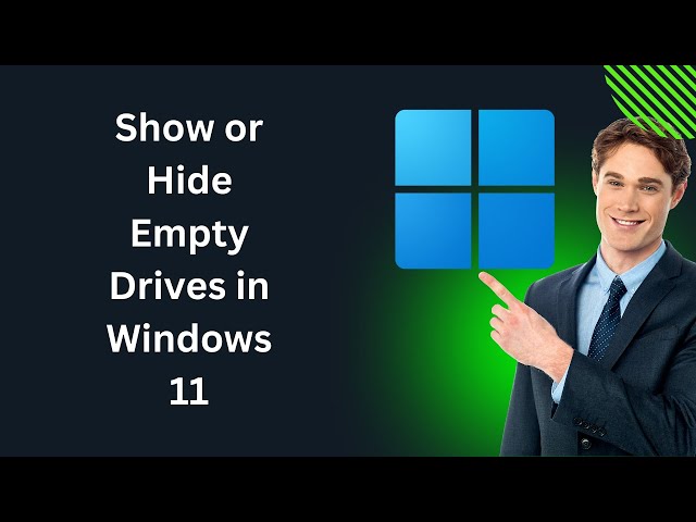 'Video thumbnail for How to Show or Hide Empty Drives in Windows 11 | GearUpWindows Tutorial'